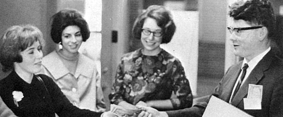 Registration Day at Medicine Hat Junior College (1965-66)