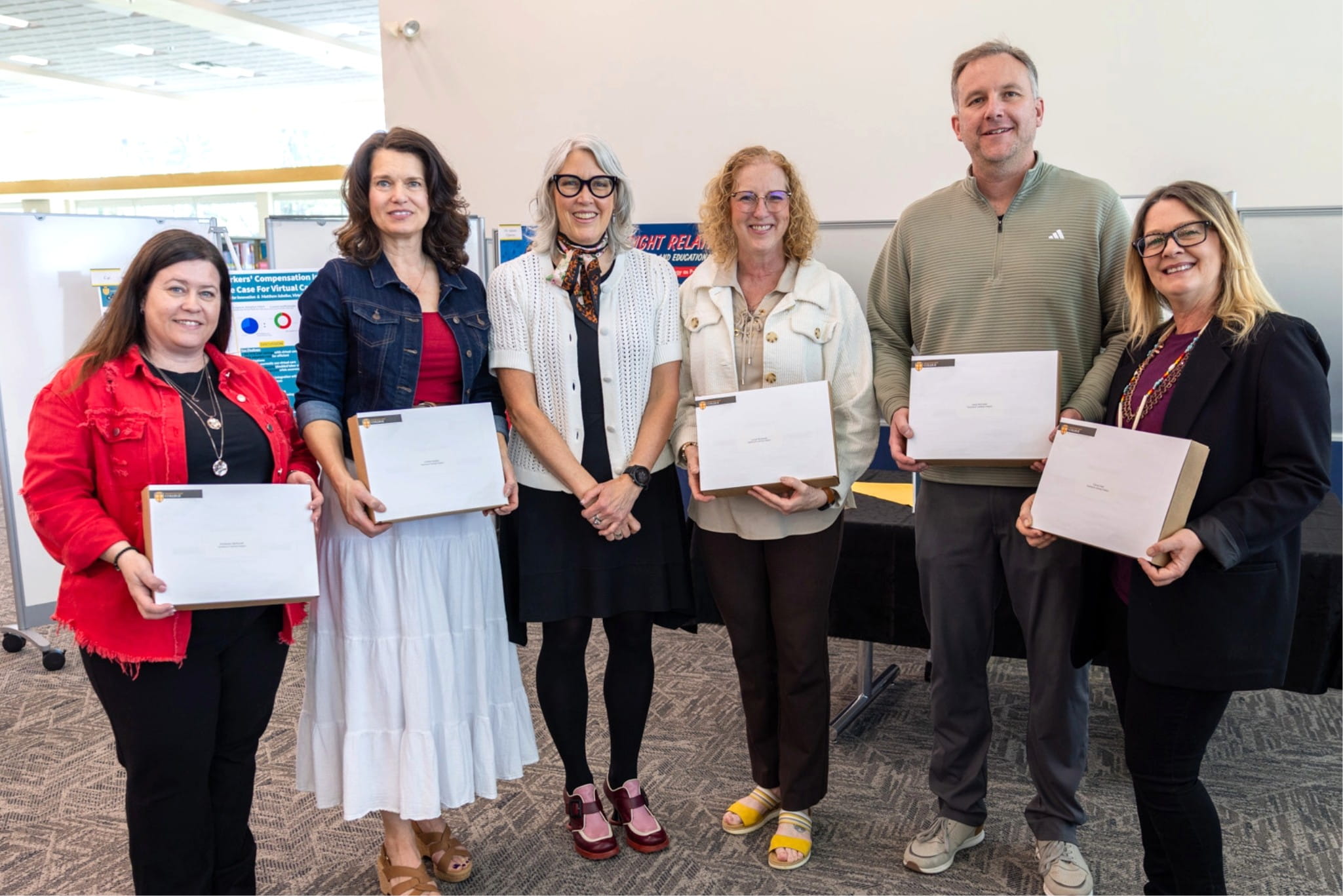 Teaching and Learning Award: Lorelei Boschman, Christy Gust, Kim McDowall, Jason McLester, Colleen Andjelic 