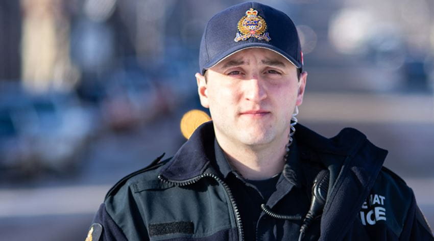 Constable Taylor Olenic, MHC alumnus