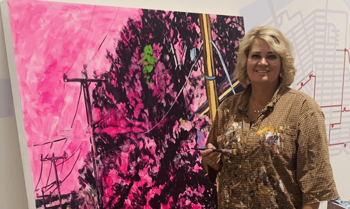 MHC alumna and artist, Teresa Eisenbarth