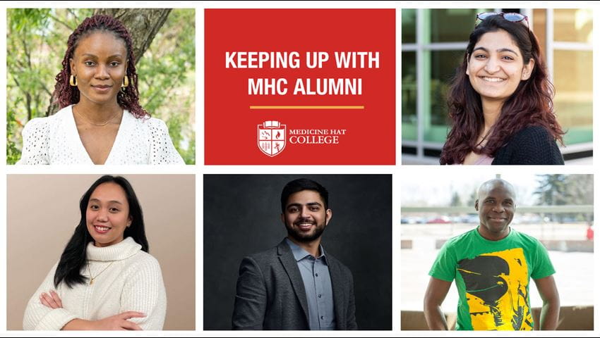 Collage of international student graduates of MHC