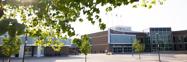 Exterior of Medicine Hat campus