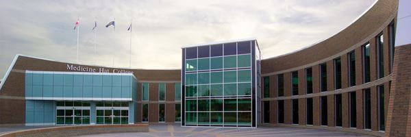 Medicine Hat campus main entrance