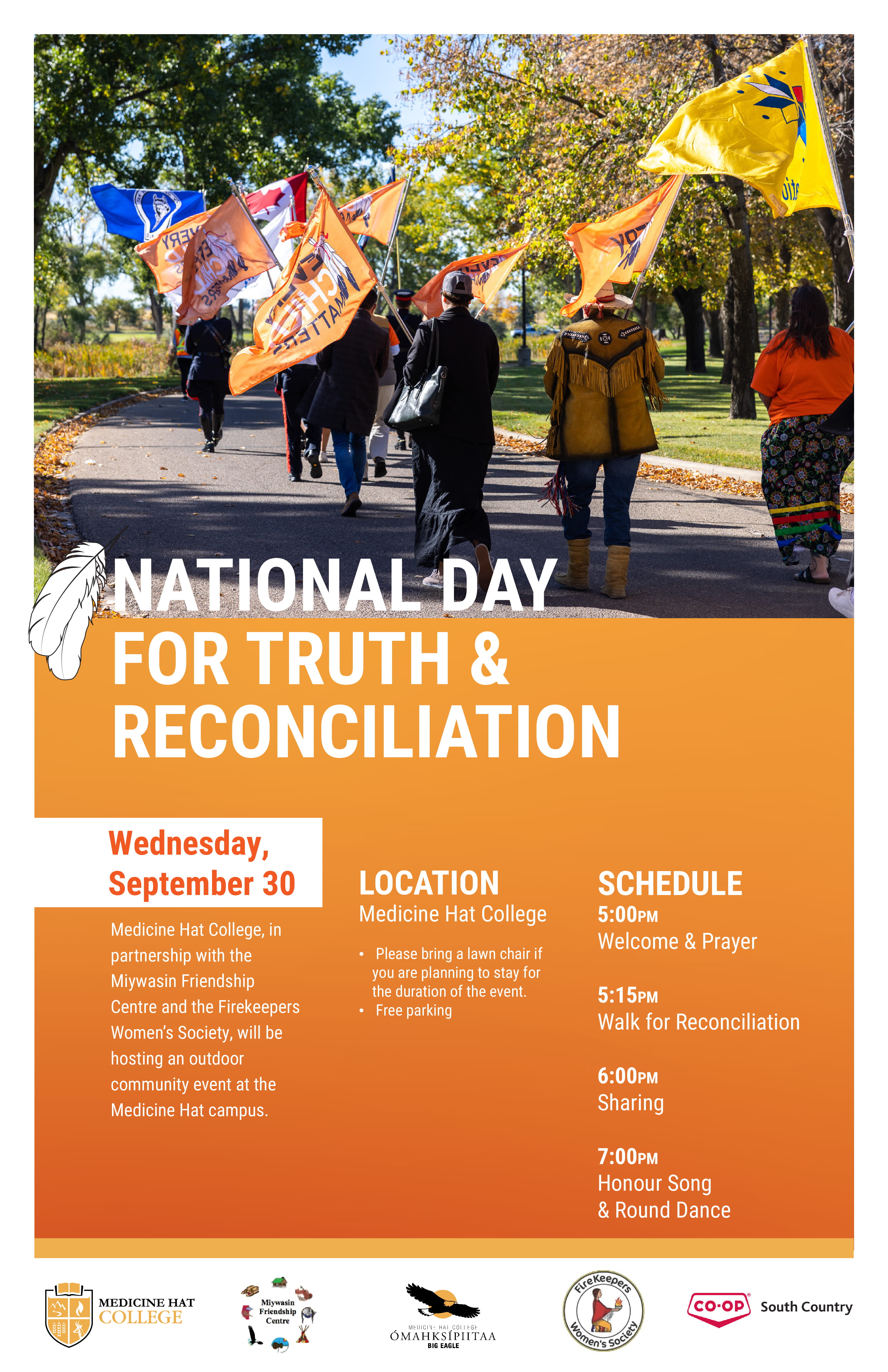 Poster for National Day for Truth and Reconciliation 2026.