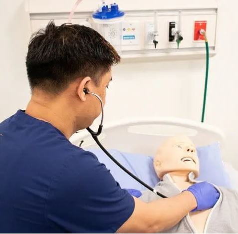 Photo of health care aide student