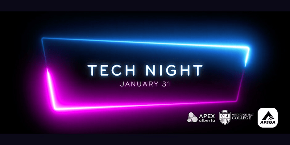 Banner image that says Tech Night