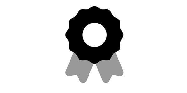 Award ribbon icon